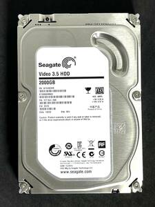 【送料無料】 ★ 2TB ★　ST2000VM003 / Seagate　【使用時間： 4 ｈ】新品同様　3.5インチ AVコマンド対応　ST2000VM003-1CT164　FW:SC23