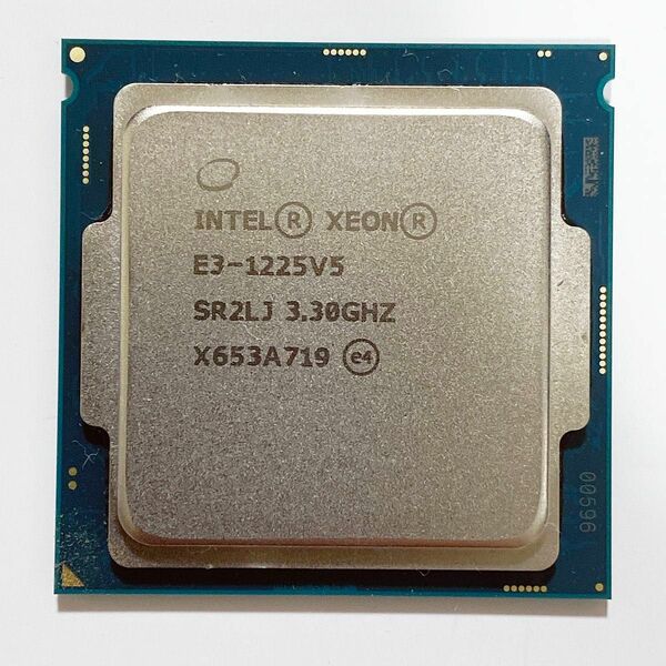 Xeon E3-1225 V5 3.30/3.70GHz 動作確認済