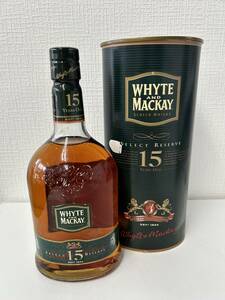 【1円～】ホワイト＆マッカイ セレクトリザーブ 750ml 43% 箱付 240519 WHYTE＆MACKAY