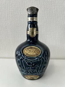 【1円～】ロイヤル サルート 21年 青陶器ボトル 700ml 43％ 内容量：1.153g 240526 ROYAL SALUTE