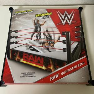 WWE RAW Professional Wrestling to be broken ring low WWF Professional Wrestling figure 