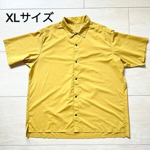山と道 UL Short Sleeve Shirt XLサイズ マスタード