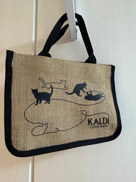 KALDI 猫の日　ジュートバッグ