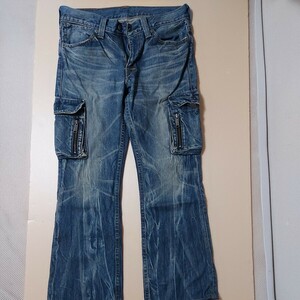 リーバイス507 Levi's　W34L32 デニム カーゴパンツ