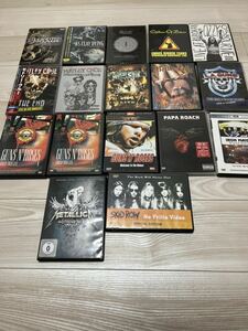 motley crue guns n' roses killswitch engage as i lay dying children of bodom slipknot 等　dvdセット