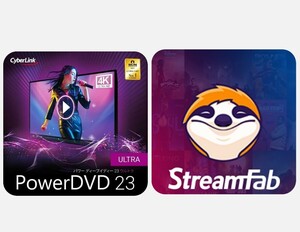 【最新】StreamFab オールインワン 6.1.7.5 無期限 アップデート可 再インストール可 複数台インストール可 CyberLink PowerDVD 23 Ultra