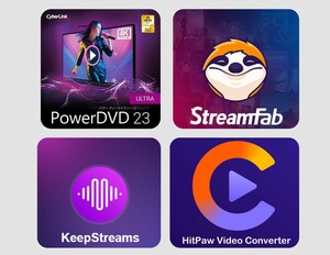 【最新】StreamFab オールインワン6.1.7.5 keepstreams オールインワン1.2.2.1CyberLink PowerDVD 23 Ultra HitPaw Video Converter 