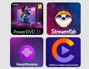 【最新】StreamFab オールインワン6.1.7.5 keepstreams オールインワン1.2.2.1CyberLink PowerDVD 23 Ultra HitPaw Video Converter