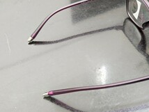 遠近両用　老眼鏡　バイオレット　紫　度数2.5 ブルーライトカット　おしゃれ　TR90　フレームがしなる　色がおしゃれ　_画像2