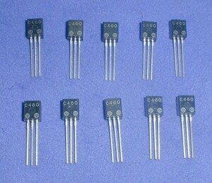 AM-FM obi высота цикл для силикон транзистор Hitachi 2SC460 ( новый карамель вид |10 шт. комплект )