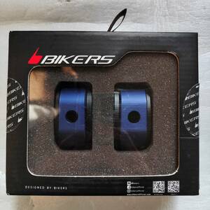 40%OFF★BIKERS チェーンアジャスターキャップ NINJA650 ニンジャ650 Z650 2017 2021 カワサキ K0392-BLU