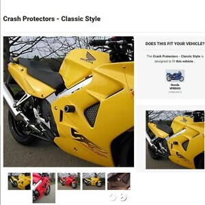 40%OFF★R&G Classic クラッシュプロテクター エンジンガード レーシングスライダー VFR800i 1998 2001 HONDA ホンダ CP0052WH