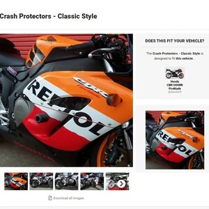 40%OFF★R&G クラッシュプロテクター エンジンガード レーシングスライダー CBR1000RR 2004 2007 HONDA ホンダ CP0125BL