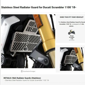 40%OFF★R&G ステンレス ラジエーターガード DUCATI SCRAMBLER1100 2018 2020 ドゥカティ スクランブラー1100 SRG0068SS