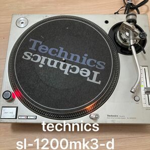 technics sl-1200 mk3-d ターンテーブル　動作品