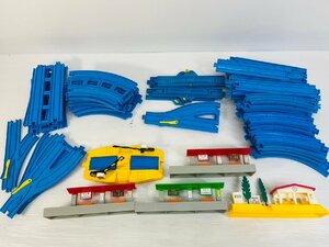  Plarail together rail bending line switch rail blocking machine station .. Plarail set sale 