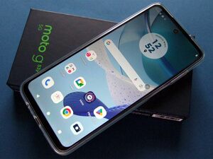 Motorola moto g53y 5G インクブラック ★ フィルム貼付済み ★ 社外製ケース×2種付き