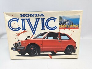 ■希少 組立途中 バンダイ 1/20 HONDA シビック プラモデル■