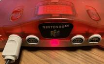 ☆ 任天堂 ☆ NINTENDO64 ニンテンドー64 ☆ クリアレッド ☆_画像3