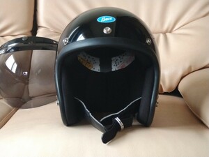 BABY BUCO ブコ ジェットヘルメット JET500-TX サイズ58〜60cm表示（混載/2輪用バイク オートバイ 旧車 ビンテージ ハーレー tt&co