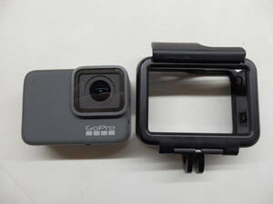 105C403E◆GoPro HERO7 Silver ゴープロ ヒーロー7 シルバー ウェアラブル アクション カメラ 中古 動作OK ※キズあり