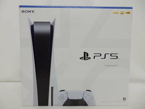 053D703E♪ PlayStation5 PS5 本体 CFI-1200A ディスクドライブ搭載モデル 中古 動作OK 初期化済み ※難あり