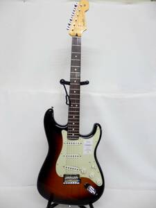 092D606E♪ ★ не использовался ★ Fender Made in Japan Hybrid II Stratocaster 3-Color Sunburst с коробкой 