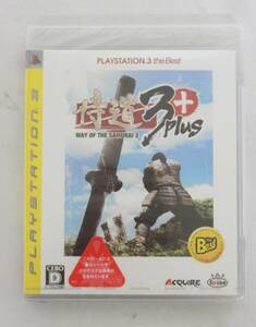 049Y358E◆【未開封】PS3 ソフト 侍道3 Plus PLAYSTATION3 the Best