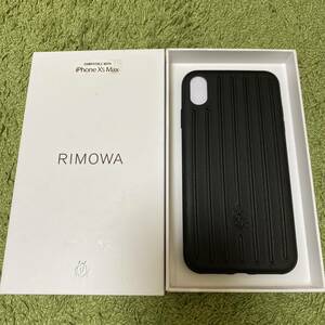 RIMOWA リモワ iPhoneXs Max用 スマホケース ブラック