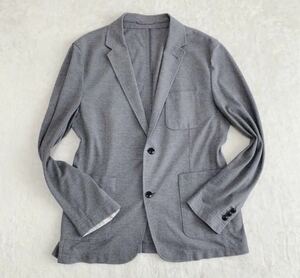 1 иен старт! прекрасный товар * весна лето модель * Burberry Black Label tailored jacket олень. . плетеный BURBERRY BLACK LABEL серый M размер 