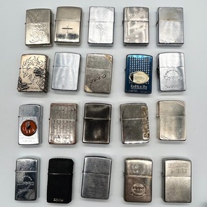 【J-19】ZIPPO ジッポ オイルライター 未使用有 WINDY bitch シリアル0393 DragonTribal 2500 KENZO バンブー OBA AMERICANCLASSIC 現状品