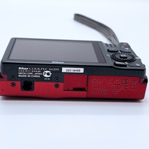 【J－2】通電確認済み　Nikon　ニコン　COOLIPIX S6200　クールピクス　NIKKOR 10x WIDE OPTICAL ZOOM ED VR　4.5-45.0mm　1：3.2-5.8　_画像7