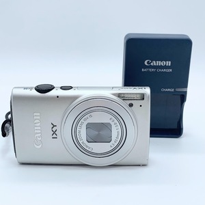 【AF-4】　通電確認済み　デジタルカメラ Canon　キャノン　IXY 610F　イクシー　チャージャー付き　FULL HD Wi-Fi シルバー　現状品
