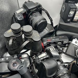 【K-34】 カメラ レンズ 双眼鏡 など YASHIKA KONICA Canon National OLYMPUS FUJIFILM minolta Panasonic Tokina 現状品の画像2