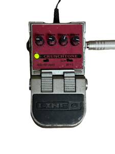 LINE6 ライン6 CRUNCHTONE エフェクター オーバードライブ 歪み系 ギター 通電確認済