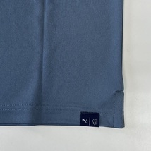 プーマ ゴルフ ショートスリーブ ポロシャツ XXLサイズ ブルー/ネイビー 青 紺 GOLF 半袖 メンズ 速乾性 送料370円_画像7
