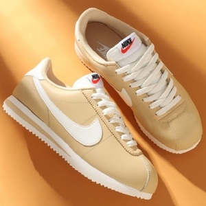 ナイキ Ｗ コルテッツ 29cm US12 セサミ/セイル/ホワイト WMNS CORTEZ カジュアルシューズ スニーカー 