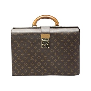 ルイヴィトン ブリーフケース M53305 セルヴィエット フェルモワール モノグラム ビジネスバッグ LOUIS VUITTON ブラウン 中古