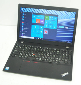 ★ 良品 上位モデル ThinkPad L580 ★ 第8世代 Corei5 8250U/ メモリ8GB/ SSD:256GB/ Wlan/ テンキー/ Office2019/ Win11