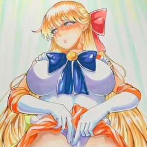 NSFW same person hand-drawn illustrations [ Pretty Soldier Sailor Moon ] sailor venus B5