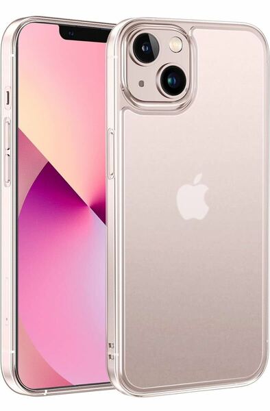 NIMASO ケース iPhone13 mini 用 カバー iphone13ミニ 対応 半透明 保護ケース マットタイプ 