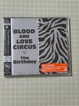 新品 廃盤 初回 限定 The Birthday BLOOD AND LOVE CIRCUS CD 限定 ライブ DVD チバユウスケ_画像1