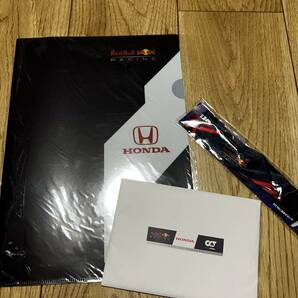 ホンダ・レッドブル HONDA 鈴鹿 日本GP REDBULL グッズセット　ファイル　ネックストラップ　ポストカード 送料無料