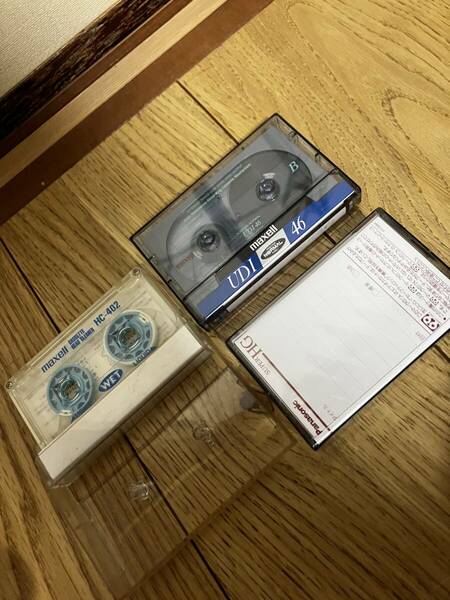 未使用品・カセットテープ・ビデオ録画テープ・maxell・Panasonic・清掃テープ・送料無料
