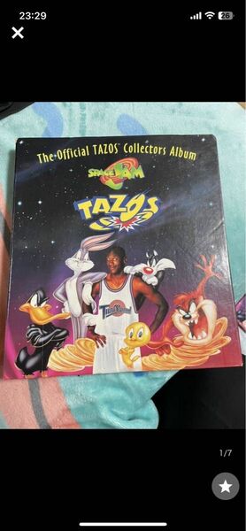 1996SPACE JAM スペースジャム TAZO タゾ 47個バインダー1個マイケルジョーダン ルーニー・テューンズ 非売品 