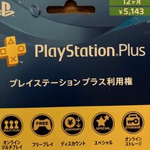 PlayStation Plus 3ヶ月 プレイステーションプラス12ヶ月利用権　　コードお伝え_画像1