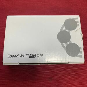 Speed Wi-Fi 5G X12 シャドーブラック NEC