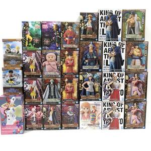 【1円～】ワンピース ONE PIECE プライズフィギュア 27個まとめセット ウタ ルフィ シャンクス ハンコック ほか アニメ 漫画 【中古品】