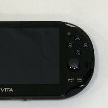 【1円～】PSVITA プレイステーションヴィータ 本体 ゲーム ブラック PCH-2000ZA11 WI-FIモデル【中古品】_画像6