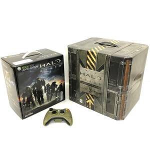 [1 jpy ~]XBOX360 Halo:Reach Limited Edition +rejenda Lee edition +HALO controller set body, figure [ secondhand goods ]